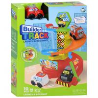 Дитячий ігровий гараж-автотрек 099-1(Red) машинка 7,5 см, 10 деталей