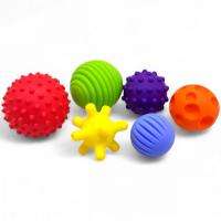 Набір тактильних мʼячиків (6 штук у комплекті) MIC TKT6