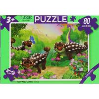 Пазли Казка, 80 ел дінозаврики Dankotoys C80-