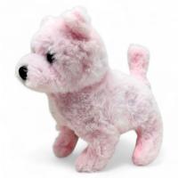 Інтерактивна іграшка Собачка, рожева (15 см) MIC MS-2131