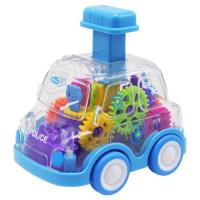 Заводна машинка Press-to-go (блакитний) MIC HY-601