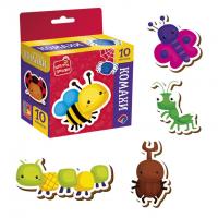Гра розвиваюча (набір магнітів) Комахи Vladi Toys VT3106-32