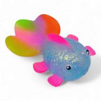 Антистрес жуйка-тягучка Рибка (блакитна) MIC MS-24-8-1017