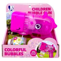 Мильні бульбашки (батар. пістолет, світло, короб. 20*10*20 см) MIC P81658-1