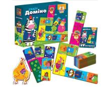 Настільна гра Crazy KoKo: Доміно Звірята (укр) Vladi Toys VT8055-10