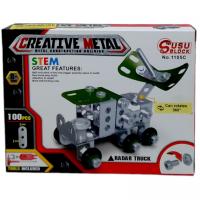 Конструктор металевий RADAR TRUCK (100 дет) MIC 1105