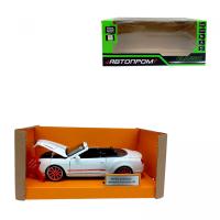 АВТОПРОМ 1:32 Bentley Continental Supersports Convertible ISR, (БІЛИЙ) Автопром 68345