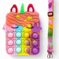 Дитяча сумочка POP IT Єдиноріг-Кексик MIC ХТ203/1