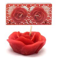 Набір свічок Троянди, червоний MiC VD117