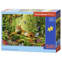 Пазли Його величність Тигр, 260 елементів Castorland B-27569