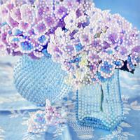 Алмазна мозаїка "Кришталева симфонія" ZAV1818-17, 18х18 см