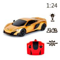 Машинка на радіокеруванні MCLAREN 675LT (золотистий) KS Drive 124GMGL