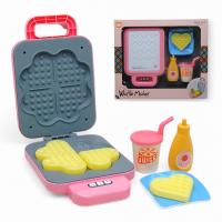 Вафельниця дитяча, інтерактивна, з продуктами (рожева) Ledi LD-662A/B