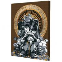Картина по номерах з фарбами металік Rich 40x50 см Riviera Blanca RB-1023