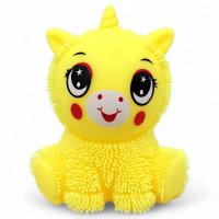 Іграшка-світяшка “Єдиноріг Кошлатик” (10 см) жовтий MIC KA-23-1498