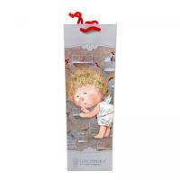 Пакет паперовий 11,5*37*8,5  СІРИЙ Bourgeois 17327-17329