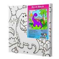 Дитячий набір для розпису Диплодок, 25х25 см Riviera Blanca КА-045