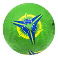 М'яч футбольний, гумовий, зелений JIA YU TOY BT-FB-0292