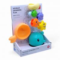 Набір для ванної Водограй: Кит (бірюзовий) Baochenjia Toys 9927