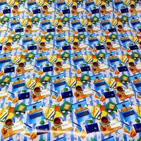 Папір подарунковий (100х70 см), 1 аркуш Експрес Удачі арт. 33-110