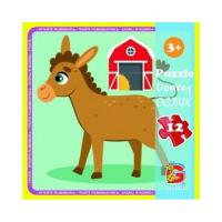 Пазли Ферма, (віслюк), 12 елементів MiC LA01