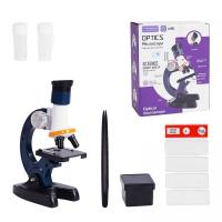Мікроскоп з набором (БЛАКИТНИЙ) MIC LZ8606