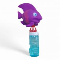 Мильні бульбашки з гумовою фігурокою - Рибка фіолетова MIC SDH301-1