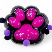 Лапка-антистрес (11 см) таба, чорно-кольорова (мікс видів) MIC 712345