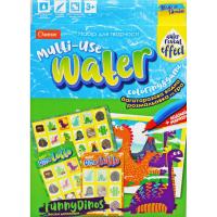 Багаторазова водна розмальовка + лото Funny Dinos (укр) Апельсин НТ-13