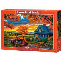 Пазли Осіння поїздка, 500 елементів Castorland B-54077