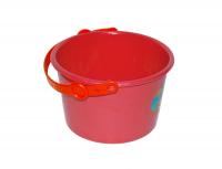 Відерце пластикове (червоне) MiC KW-01-137