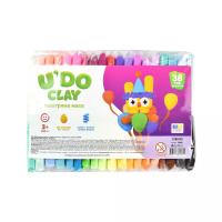 Набір для творчості (повітряний пластилін) UʼDO Clay 38 брикетів Strateg 30900