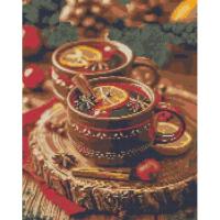 Алмазна мозаїка Глінтвейн 40х50 см Origami OD3414