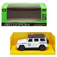 Поліцейська машинка АВТОПРОМ, біла Автопром 3619