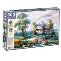 Пазл класичний "Ідеальний котедж" 83484, 500 елементів