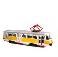 Трамвай із серії Автопром (жовтий) Автопром 6411A
