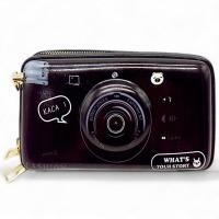 Сумочка дитяча на блискавці Фотоапарат, чорний MIC C67130