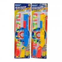 Автомат дитячий, пластикові кульки, м’які патрони на присосці MIC 6699-58A