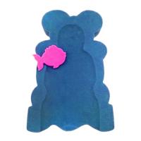 Килимок поролоновий в ванночку (синій) MiC 59717