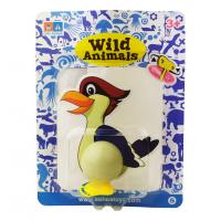 Іграшка заводна "Птах" 2031A 15 см  Жовто-блакитний