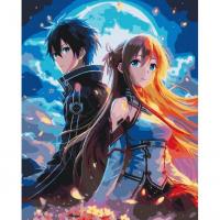 Картина по номерах Аніме. Майстри меча онлайн 40х50 см Origami LW32489