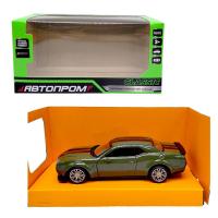 МАШИНА АВТОПРОМ (металева) Dodge Challenger (БОЛОТНИЙ) Автопром 10008