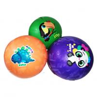 Іграшка мʼяч гумовий, 22 см, мікс видів, 1 штука jumpopo JPP10