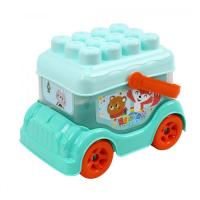 Іграшка Автобус-конструктор, бірюзовий Технок 0396