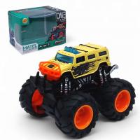 Машинка металева Rock Clower на великих колесах (жовта) Meet Hot MH-301