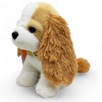 Мʼяка іграшка Спаніель сидячий (висота - 21 см) Копиця 00120-9