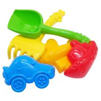 Набір для пісочниці "Дзвіночок №4" 1005 лопатка, граблі, пасочки