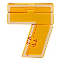 Іграшка трансформер Цифра 7, 7,5 см MIC 188-199Y