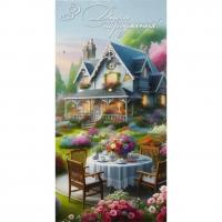 Конверт вітальний (для грошей) 16.5х9х0,5 см Fresh КВ 24-115