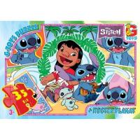 Дитячий пазл "Ліло і Стіч" SC611 постер, 35 елементів